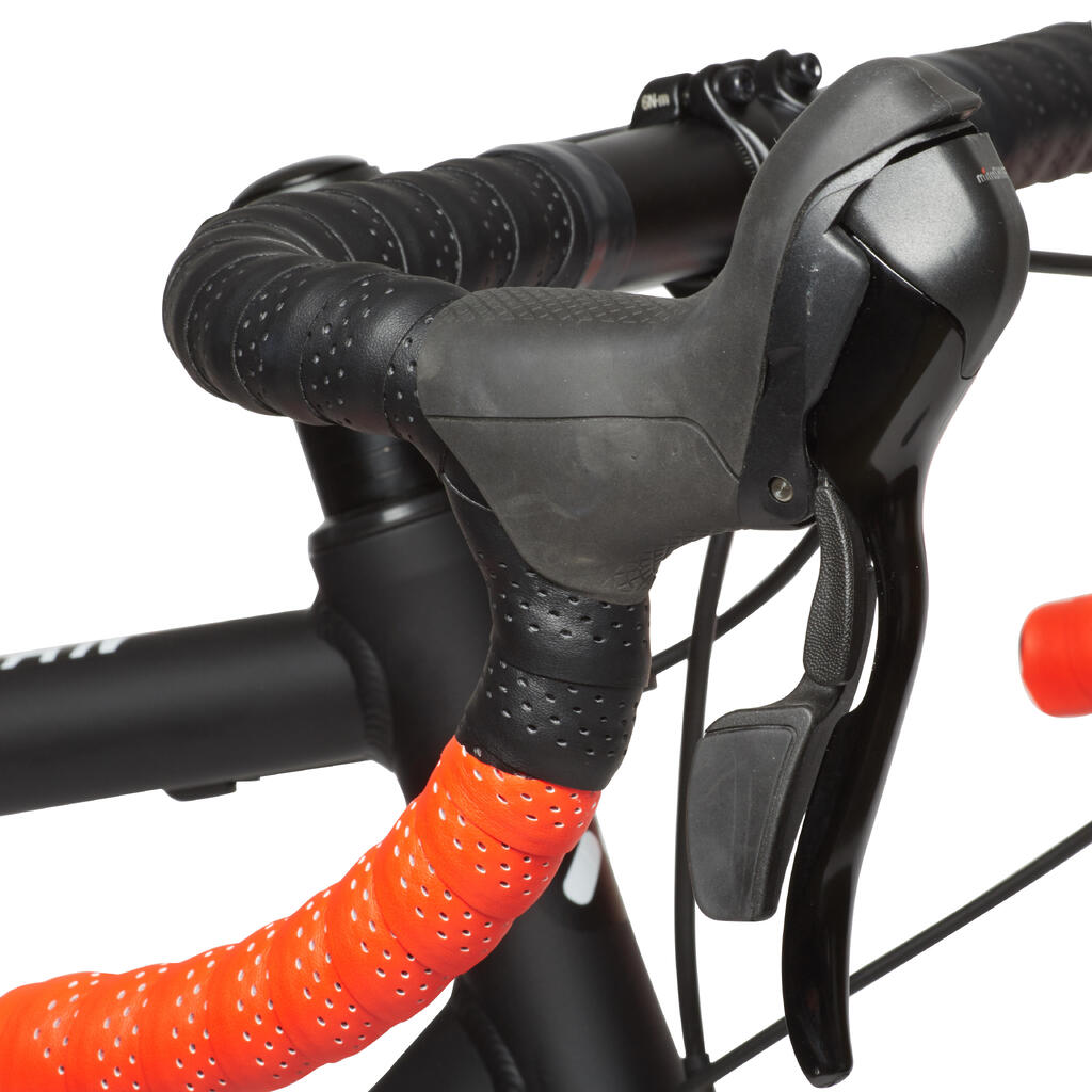 Two-Colour Handlebar Tape - Red/Black