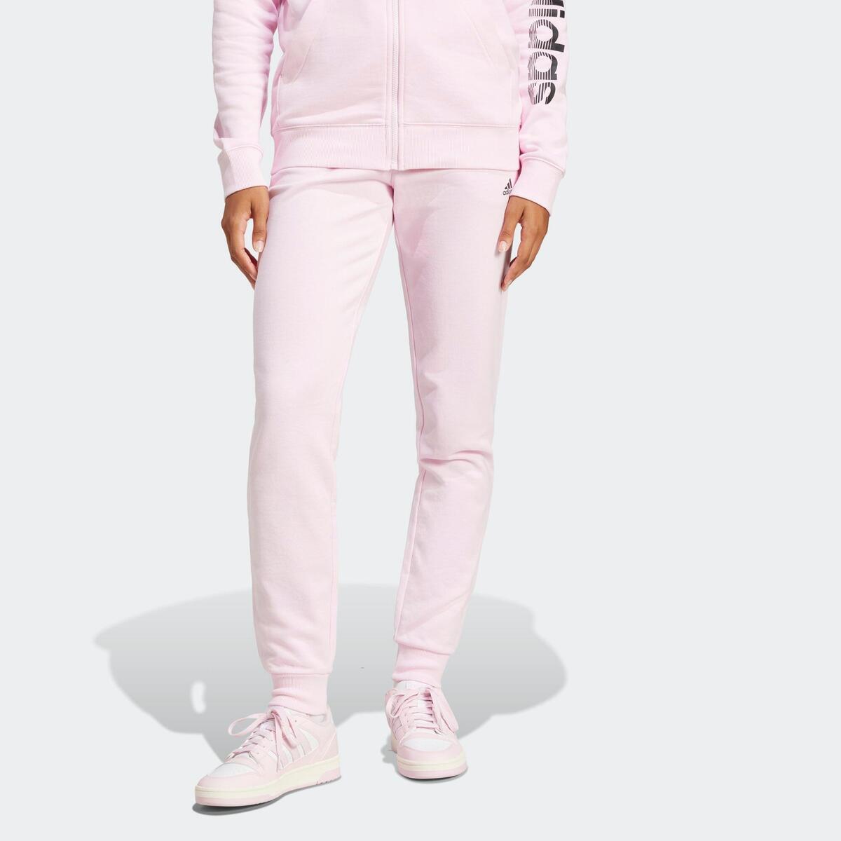 Pantalon jogging femme, rose