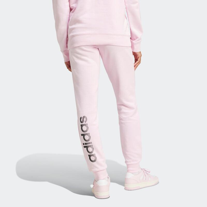 Pantalon jogging femme, rose