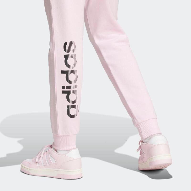 Pantalon jogging femme, rose