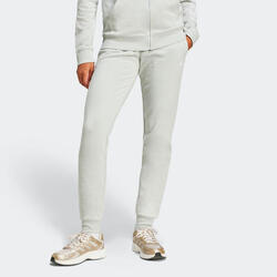 Pantalon jogging femme, beige