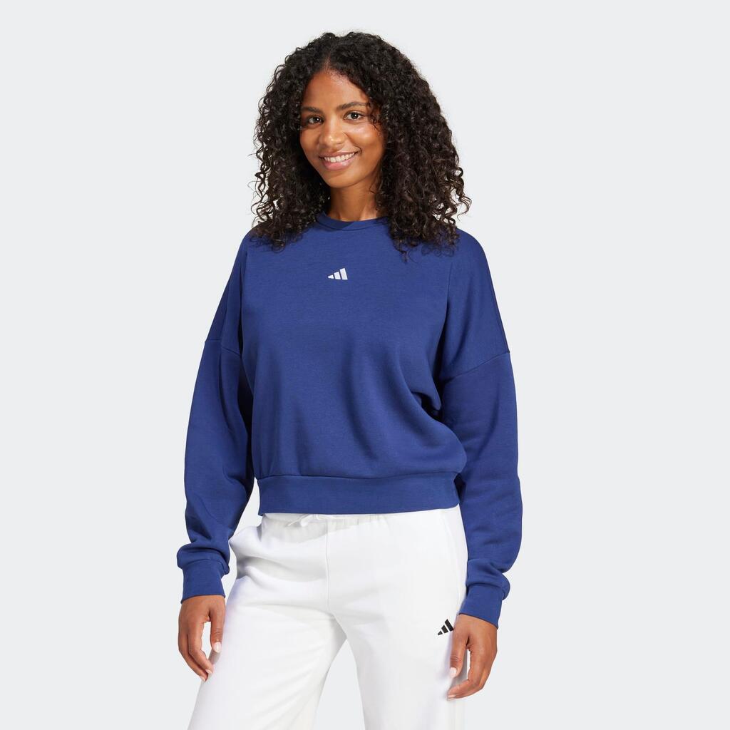 ADIDAS Sweatshirt Damen - blau 