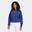 Sweat-shirt de fitness femme, bleu