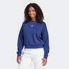 Sweatshirt de Fitness Mulher Adidas Azul