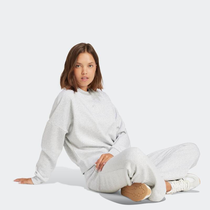 Sweat-shirt de fitness femme, gris