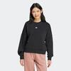 Sweatshirt de Fitness Mulher Preto