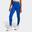 Legging de fitness en coton -femme - bleu royal