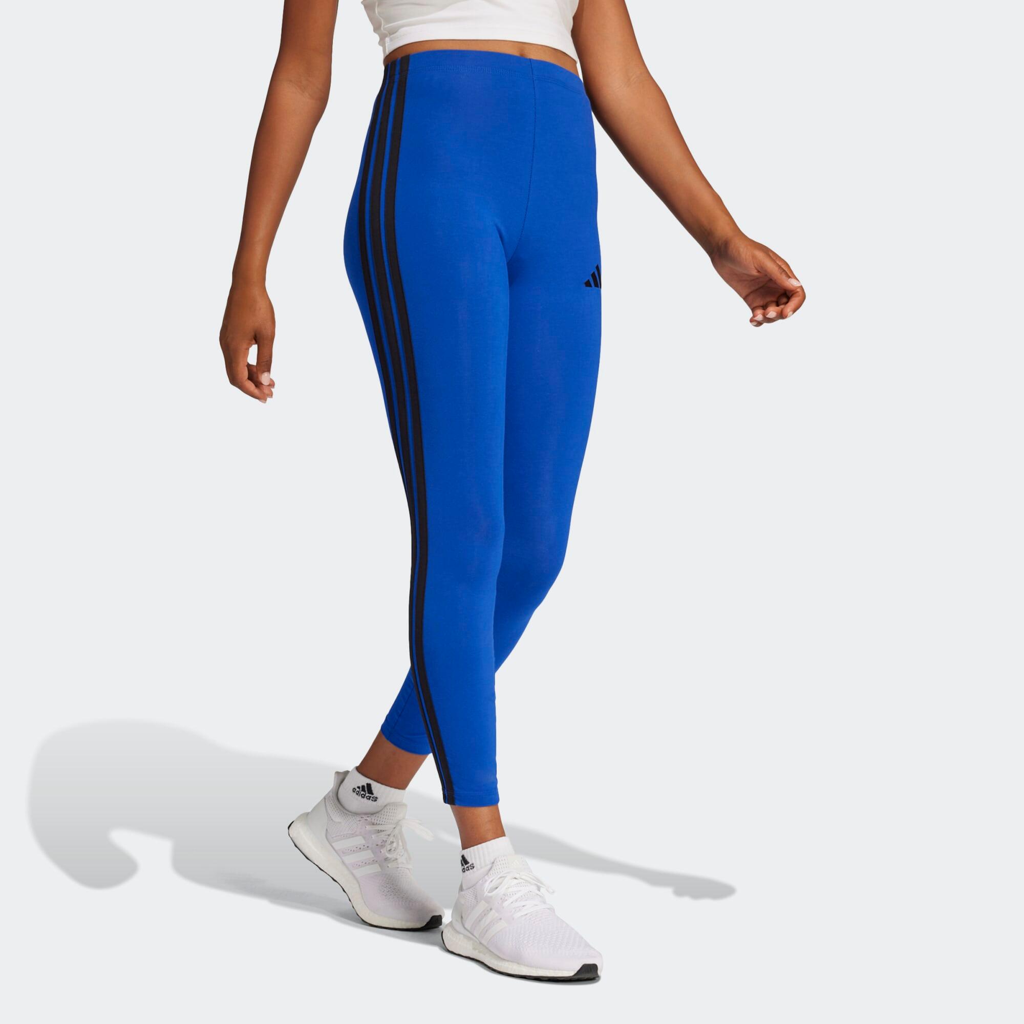 Leggings Fitness Mujer Azul Real Algodón 2/5
