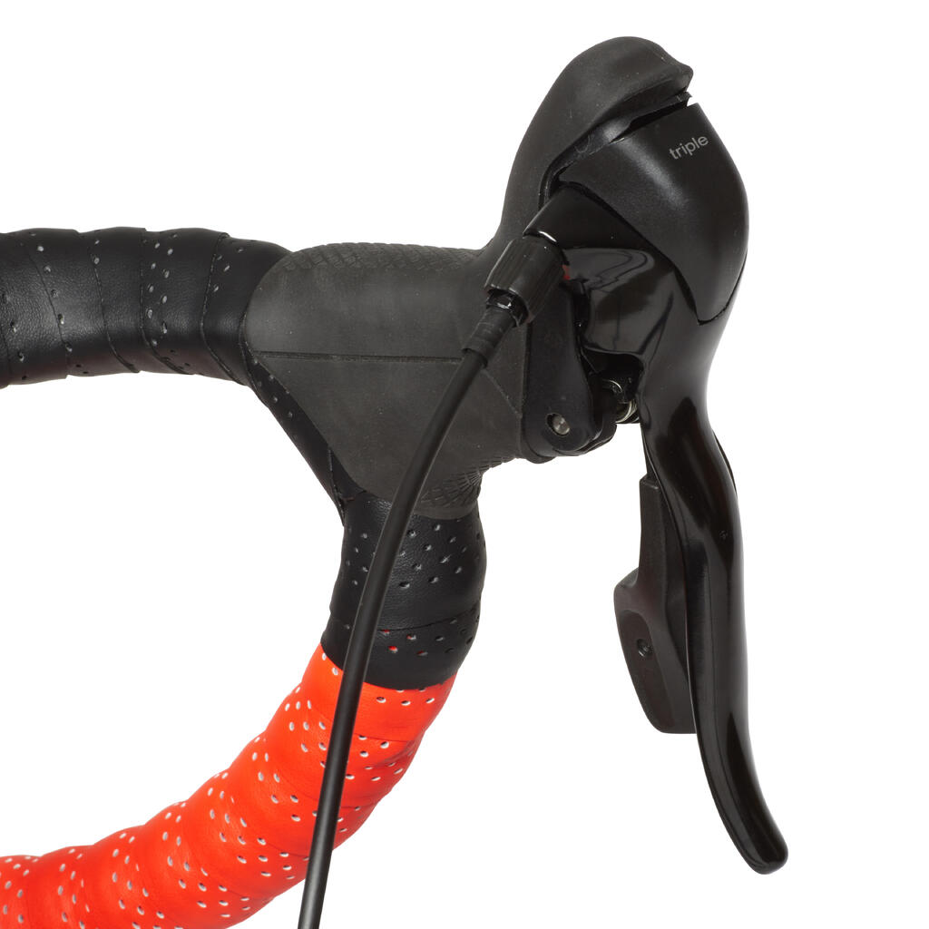 Two-Colour Handlebar Tape - Red/Black