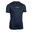 Volleybalshirt voor meisjes V100 marineblauw