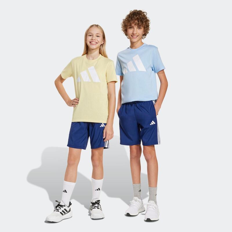 Sportshort voor kinderen blauw