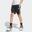 Short de sport enfant, noir