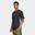 T-shirt de fitness homme, noir