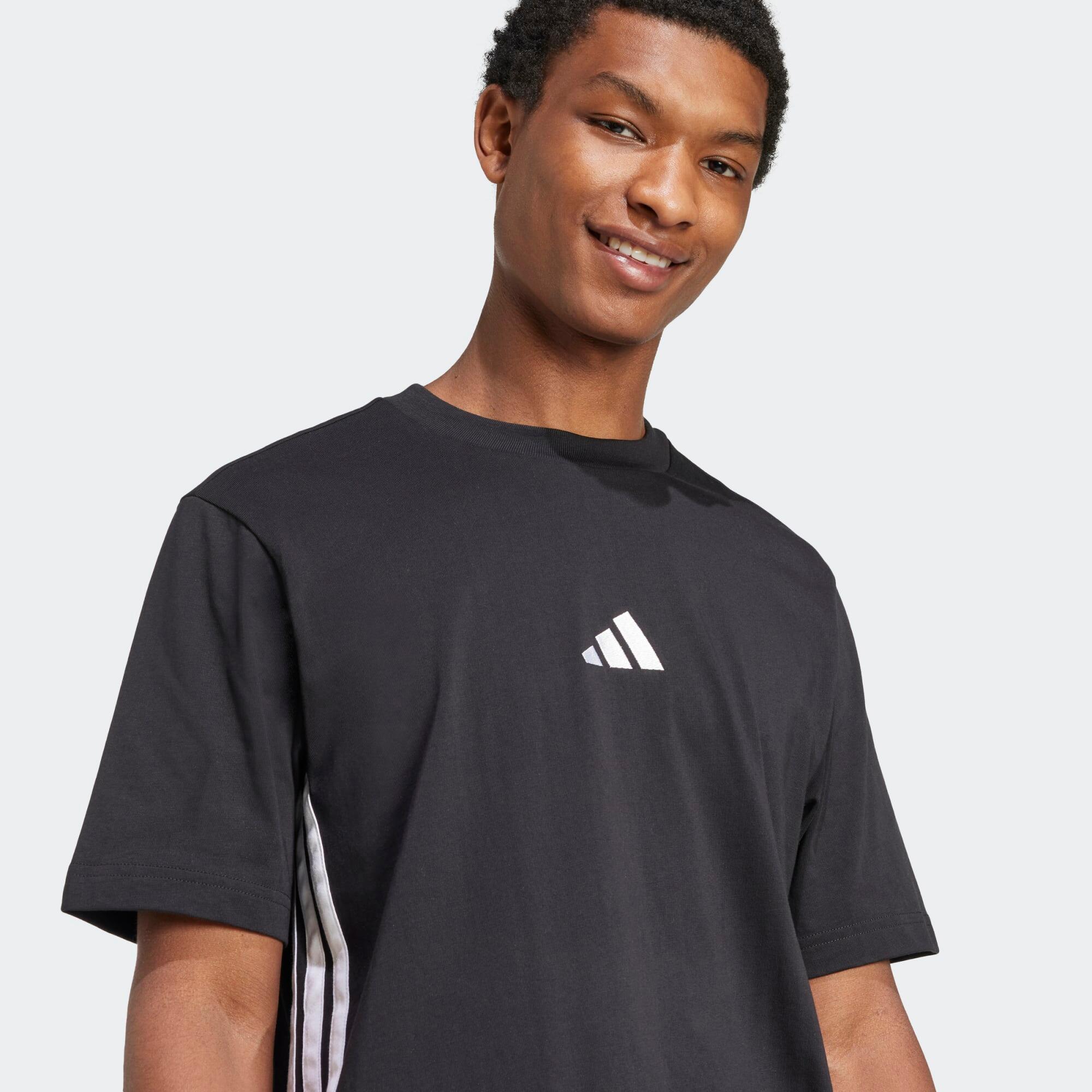 Camiseta Fitness Hombre Negro 4/5