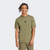 T-shirt de fitness en coton pour homme, kaki