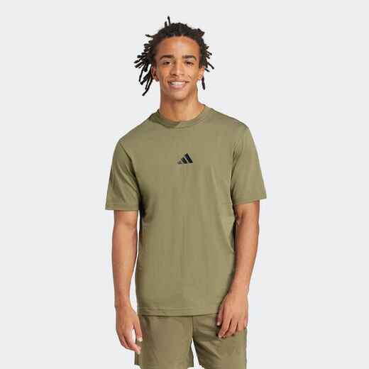 
      Men's Cotton Fitness T-Shirt - Green
  