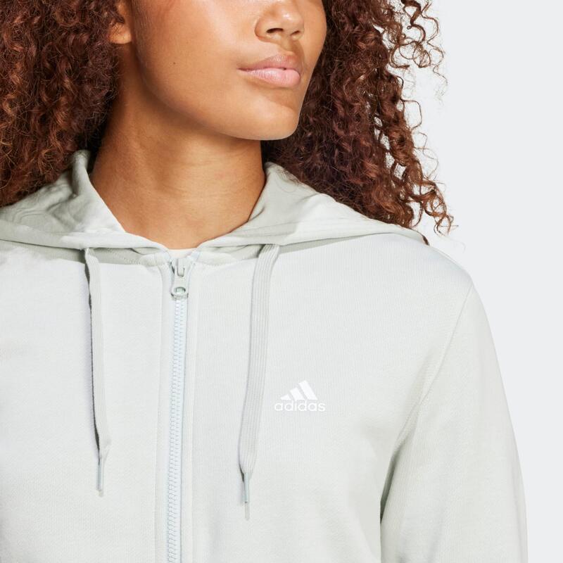 Dámská fitness mikina s kapucí ADIDAS