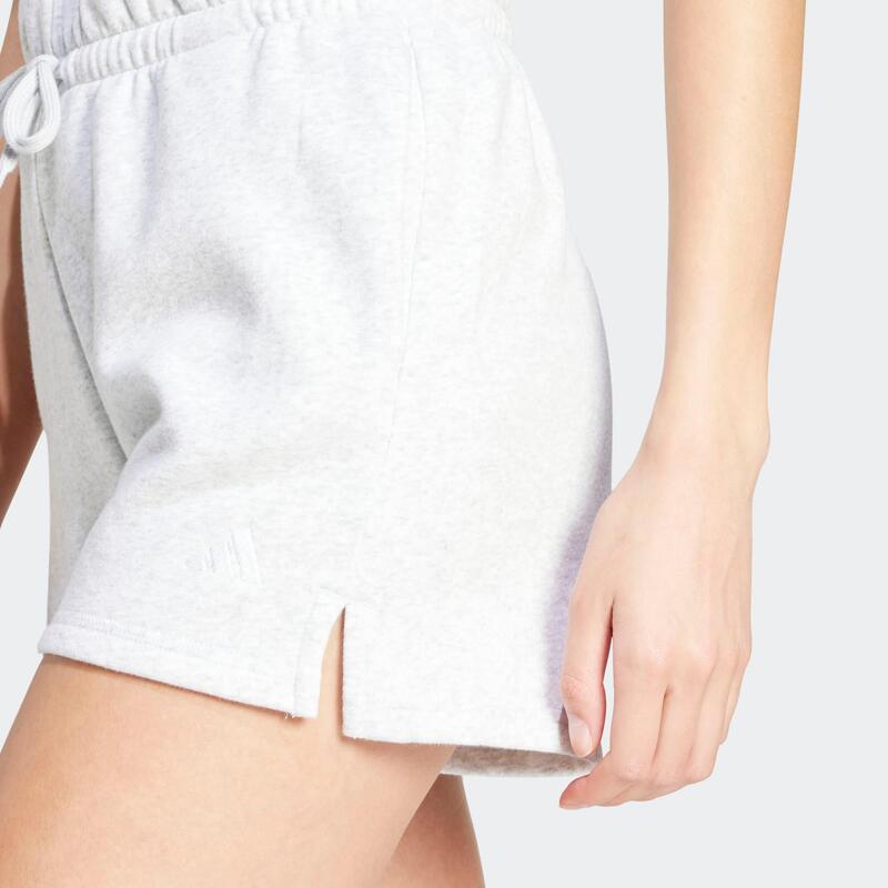 Short de fitness femme, gris