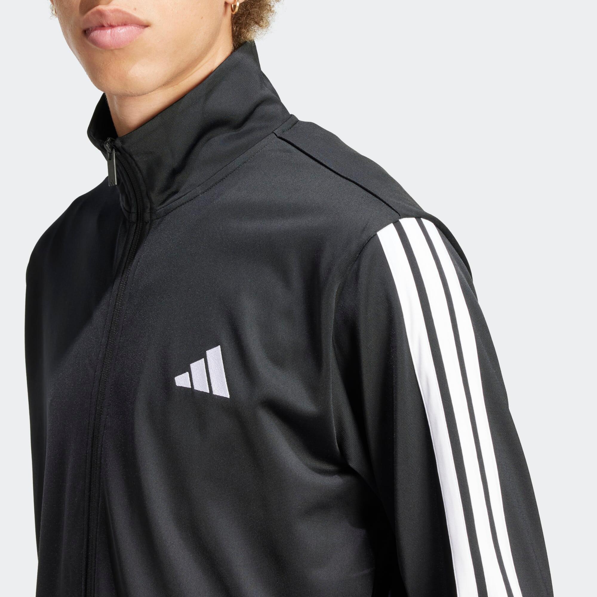 Tuta ADIDAS uomo ginnastica poliestere nera 4/9