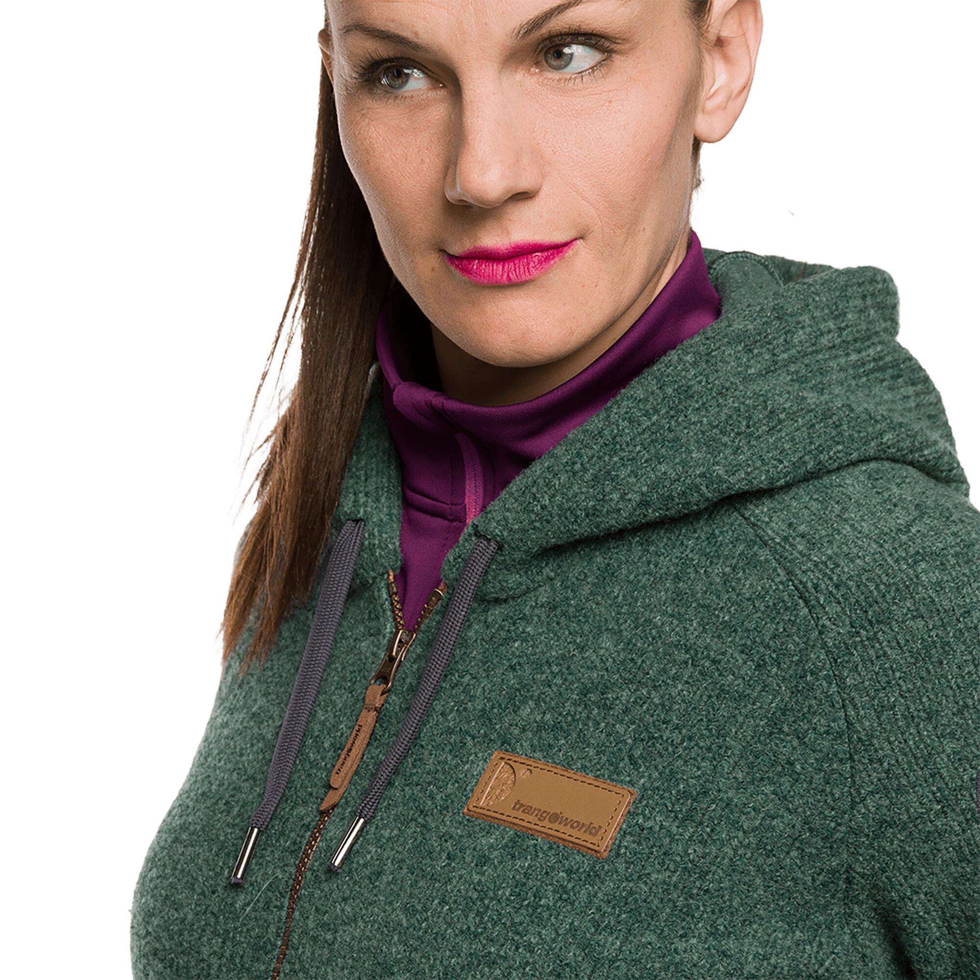 Chaqueta de montaña y trekking con capucha Mujer Trangoworld Gower 8/8