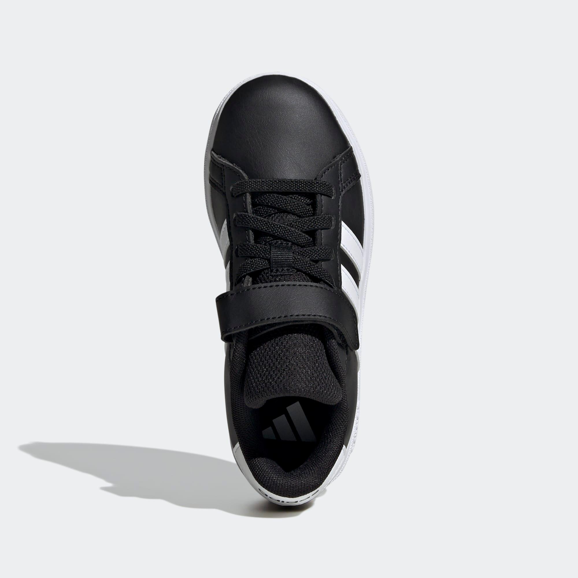 Scarpe da ginnastica ADIDAS bambino GRAND COURT nero-bianco 8/8