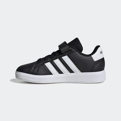 ADIDAS Sneaker Kinder - Grand Court schwarz/weiß