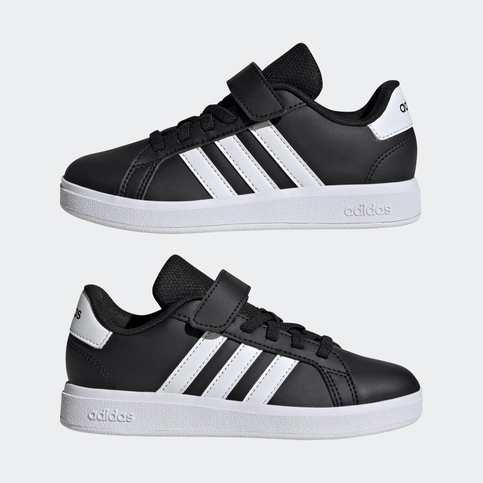 Scarpe da ginnastica ADIDAS bambino GRAND COURT nero-bianco 3/8