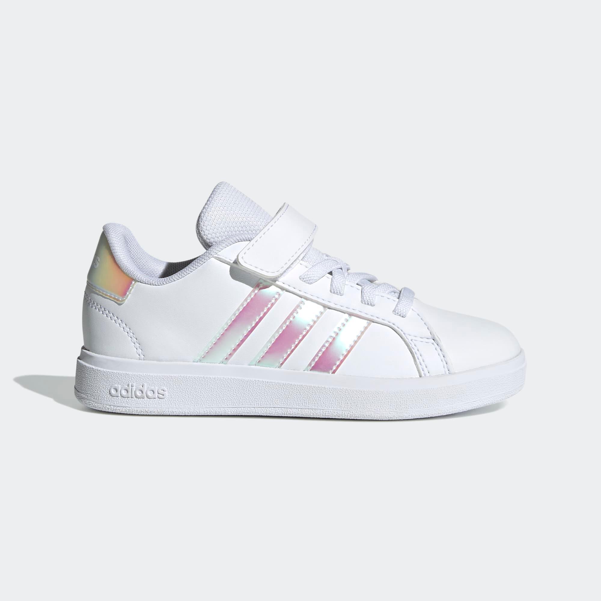ADIDAS Zapatillas deportivas velcro Niños adidas Grand Court blanco del 28 al 34