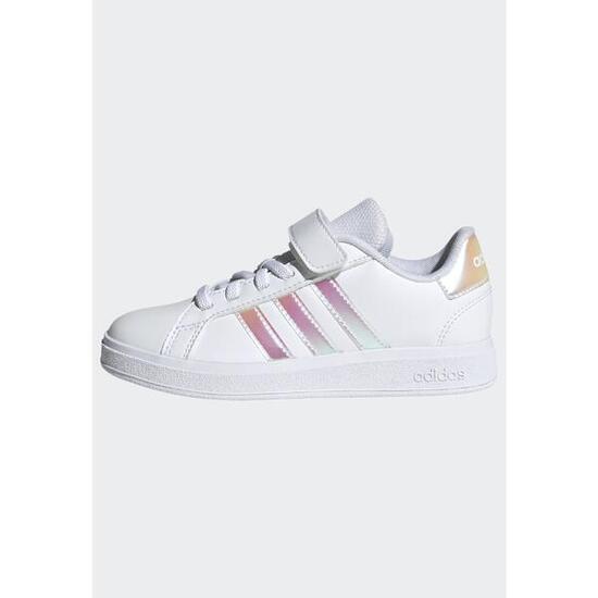 Scarpe da ginnastica ADIDAS bambino GRAND COURT bianco-rosa