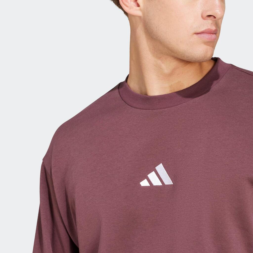 ADIDAS pánska bavlnená mikina zelená