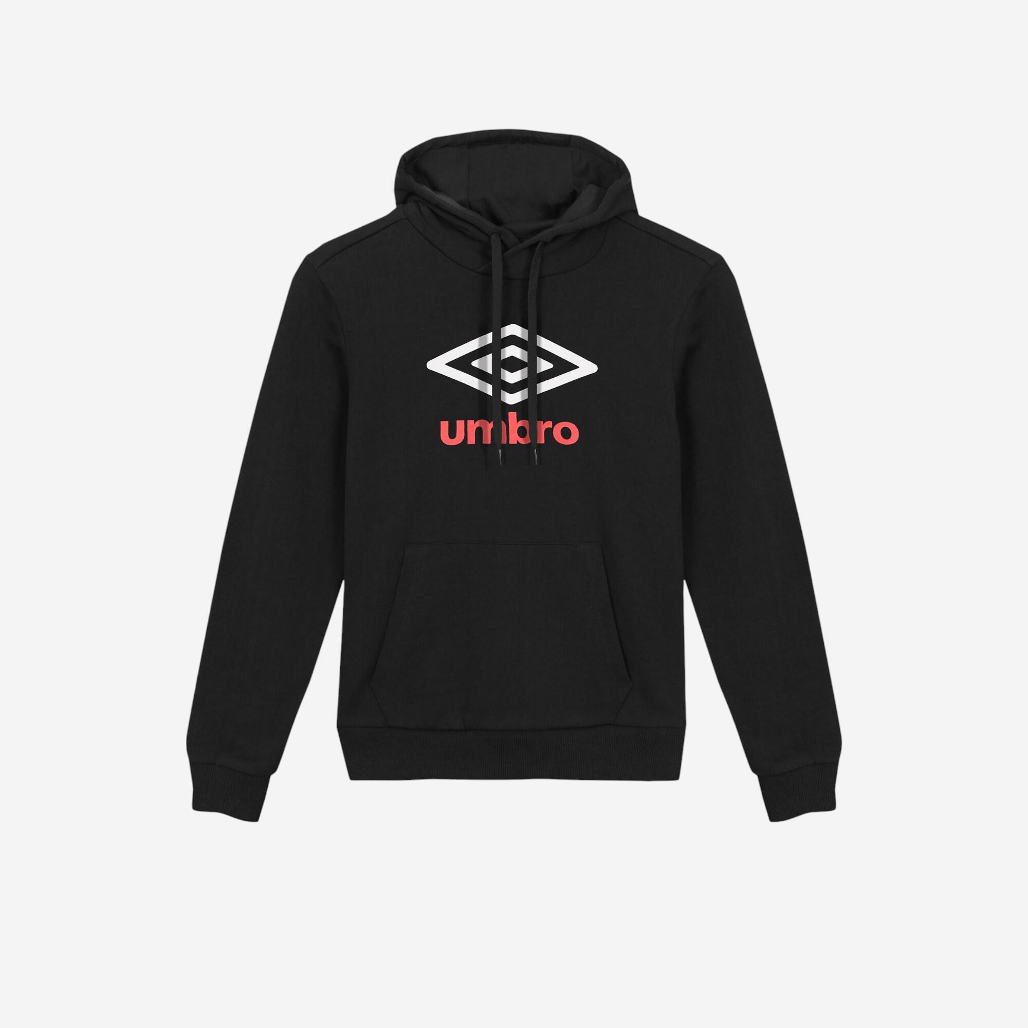 Sweat à capuche UMBRO enfant - noir 1/3