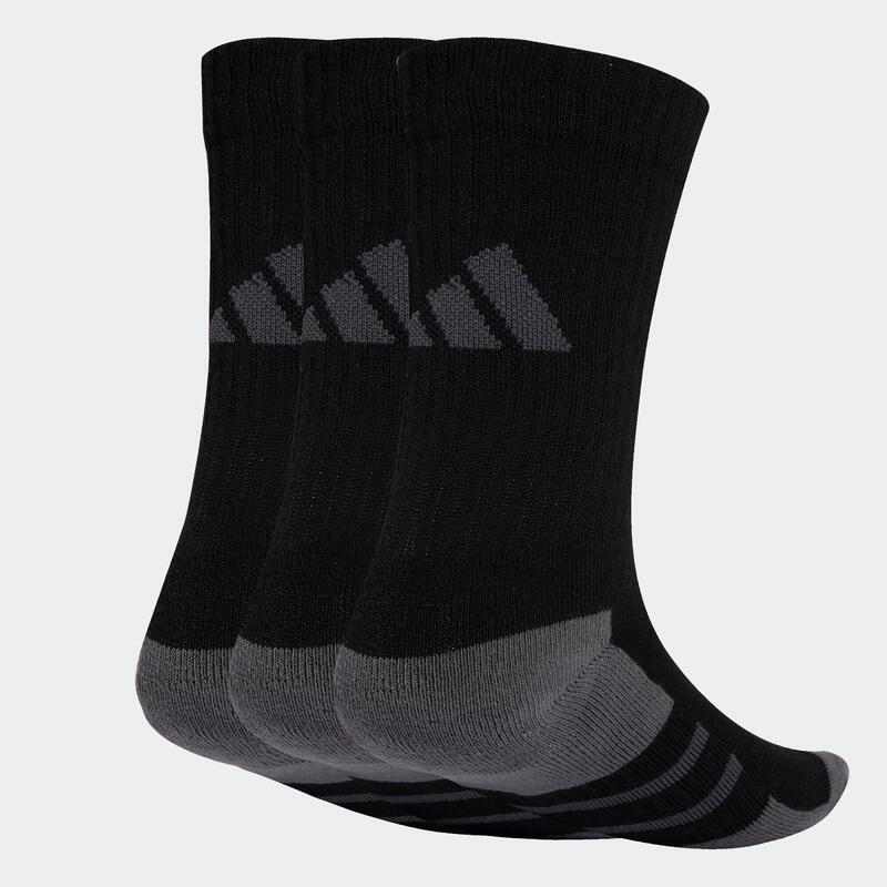 Set 3 perechi de șosete lungi ADIDAS Negru