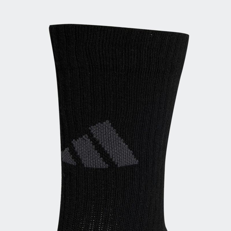 Set 3 perechi de șosete lungi ADIDAS Negru
