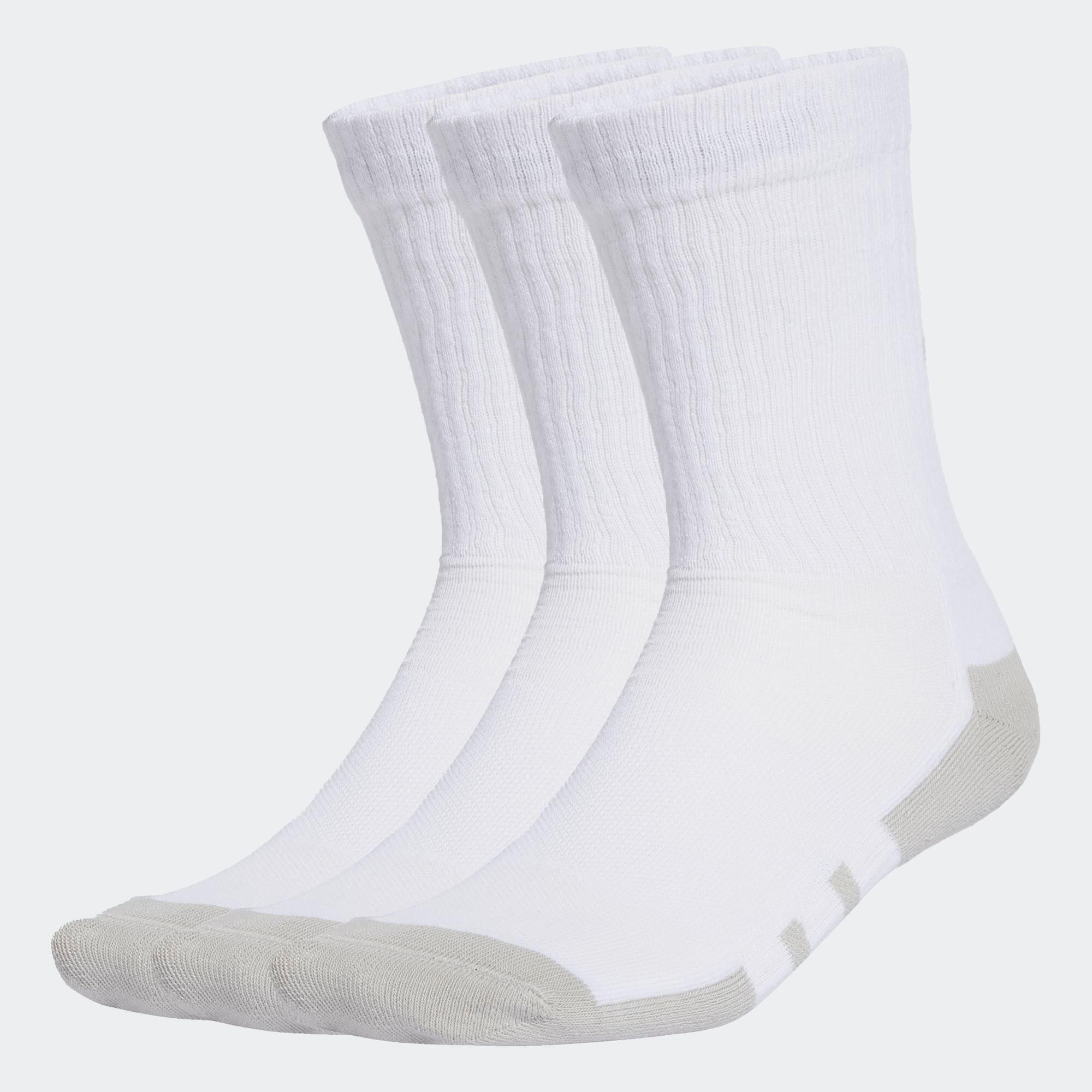 ADIDAS Set van 3 paar hoge sokken wit