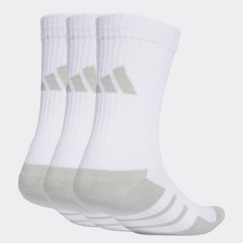 Set 3 perechi de șosete lungi ADIDAS Alb