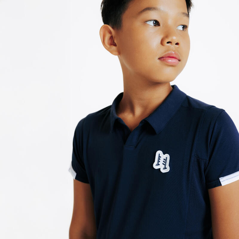 Poloshirt met korte mouwen Club marineblauw