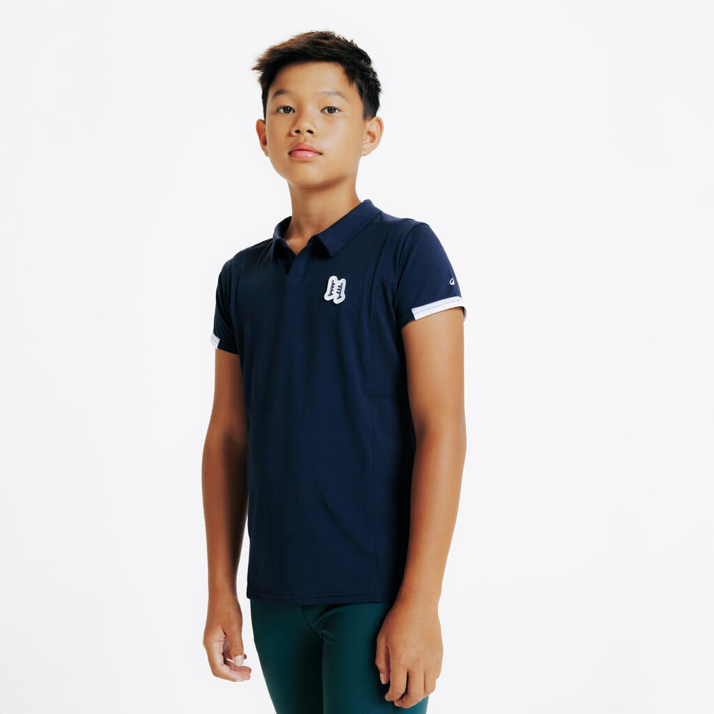 Short-Sleeved Polo Club - Navy