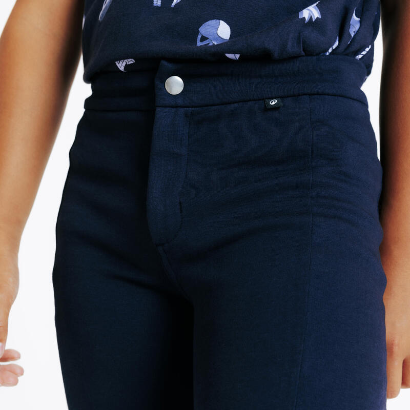 Pantalon équitation enfant MAGIC - bleu