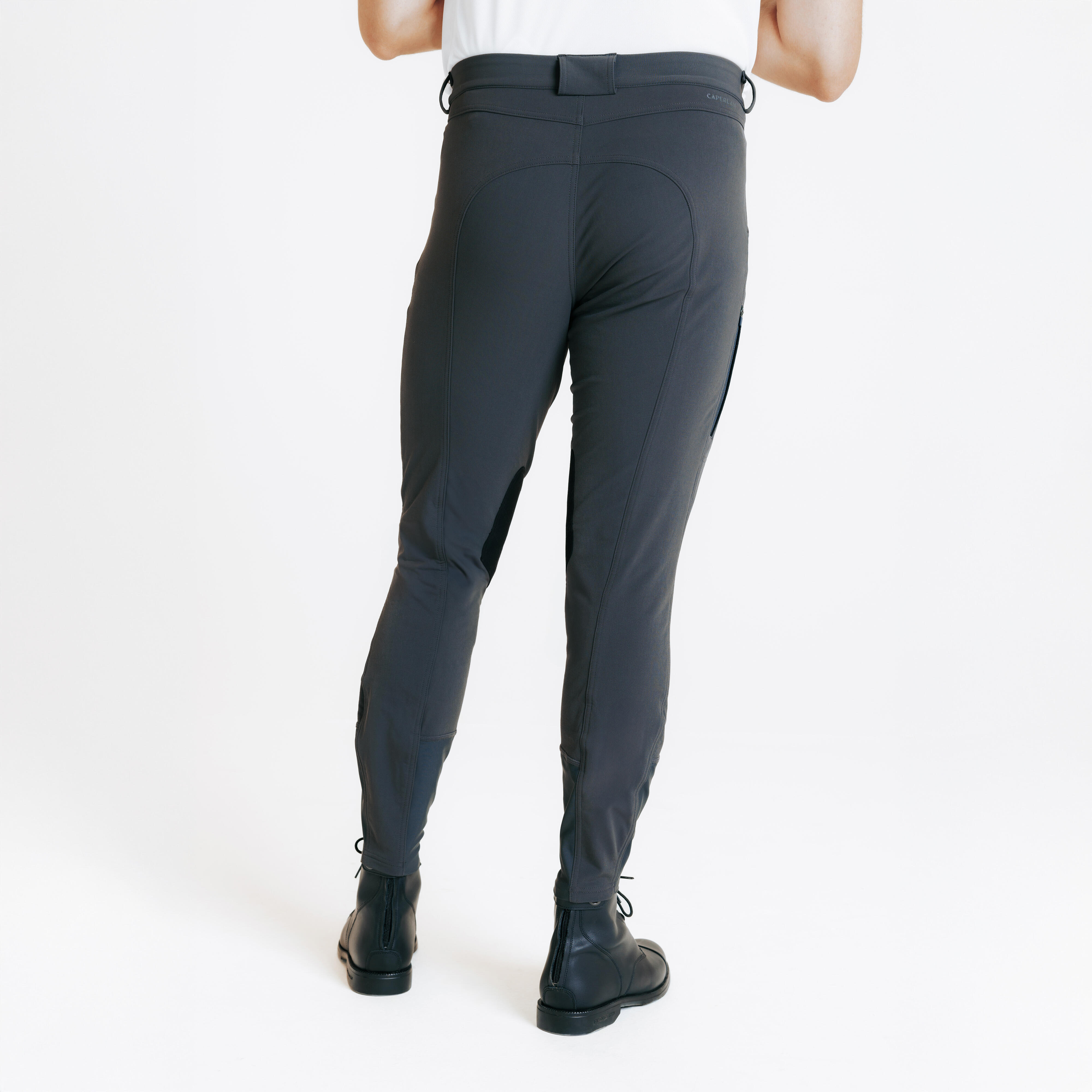 Men's Horse Riding Jodhpurs 500 - Dark Grey