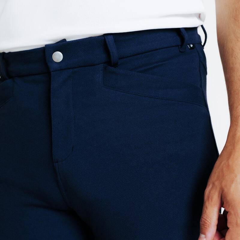 Pantalon Equitation  Homme 100 bleu