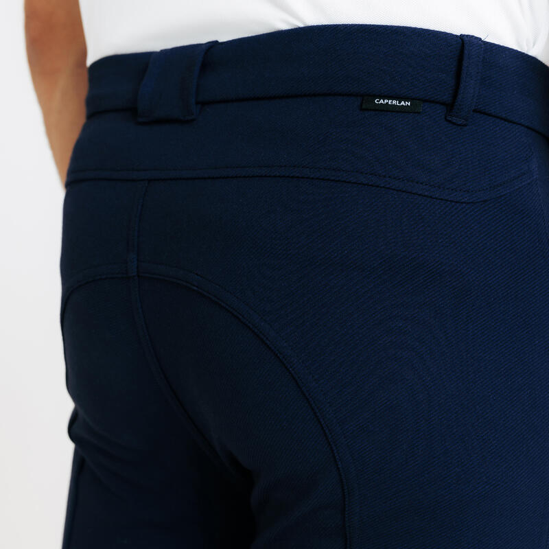 Pantalon Equitation  Homme 100 bleu
