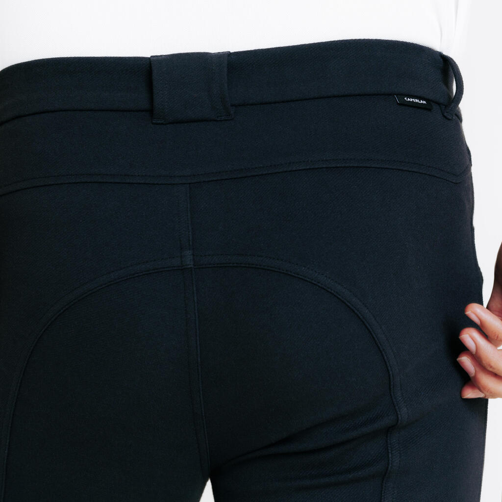Men's Horse Riding Jodhpurs 100 - Black