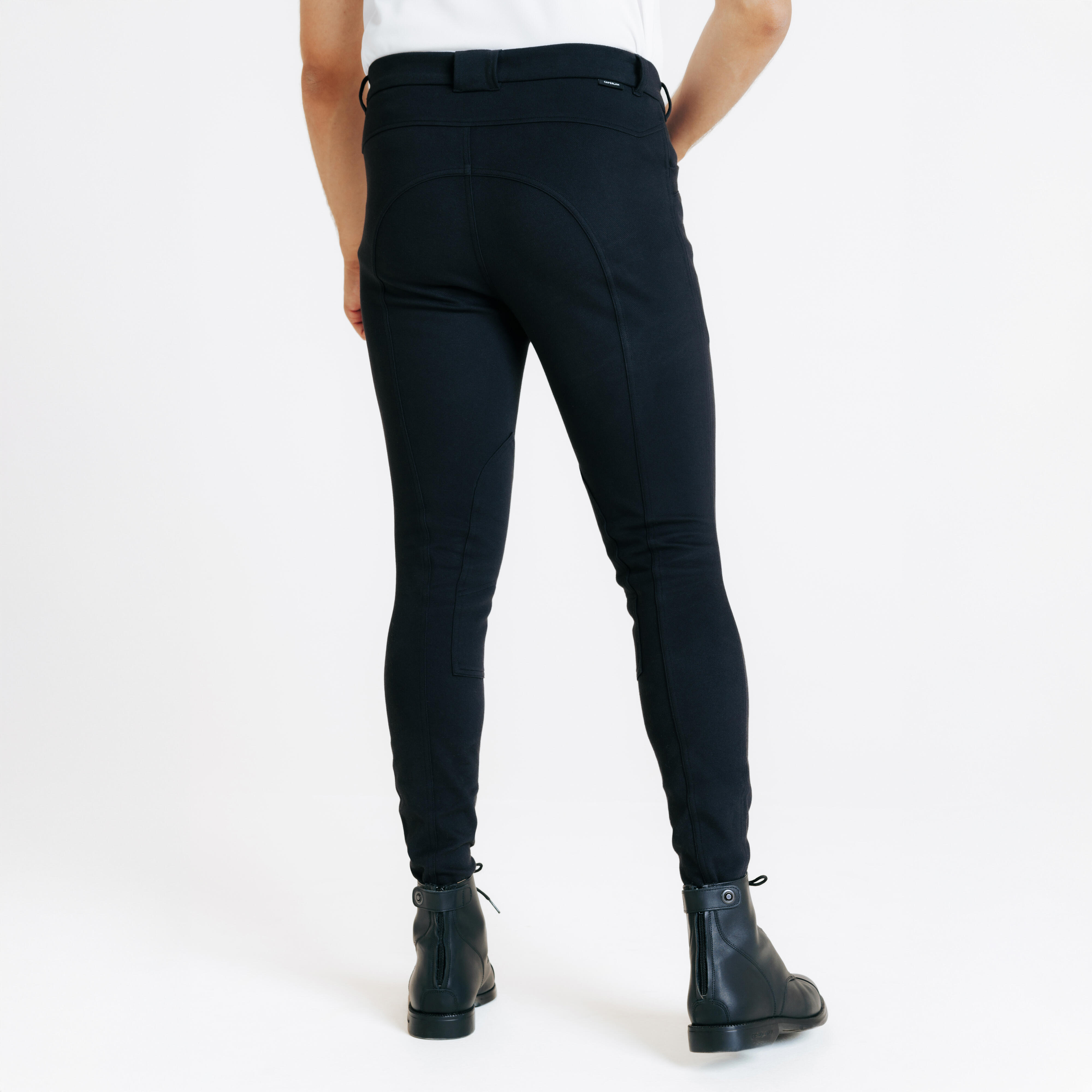 Men's Horse Riding Jodhpurs 100 - Black