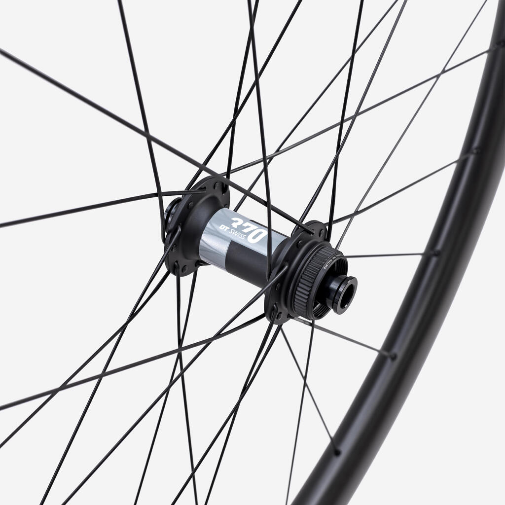 PAIRE DE ROUES CARBONE VR 35 TUBELESS A DISC COMPATIBLE SHIMANO HG
