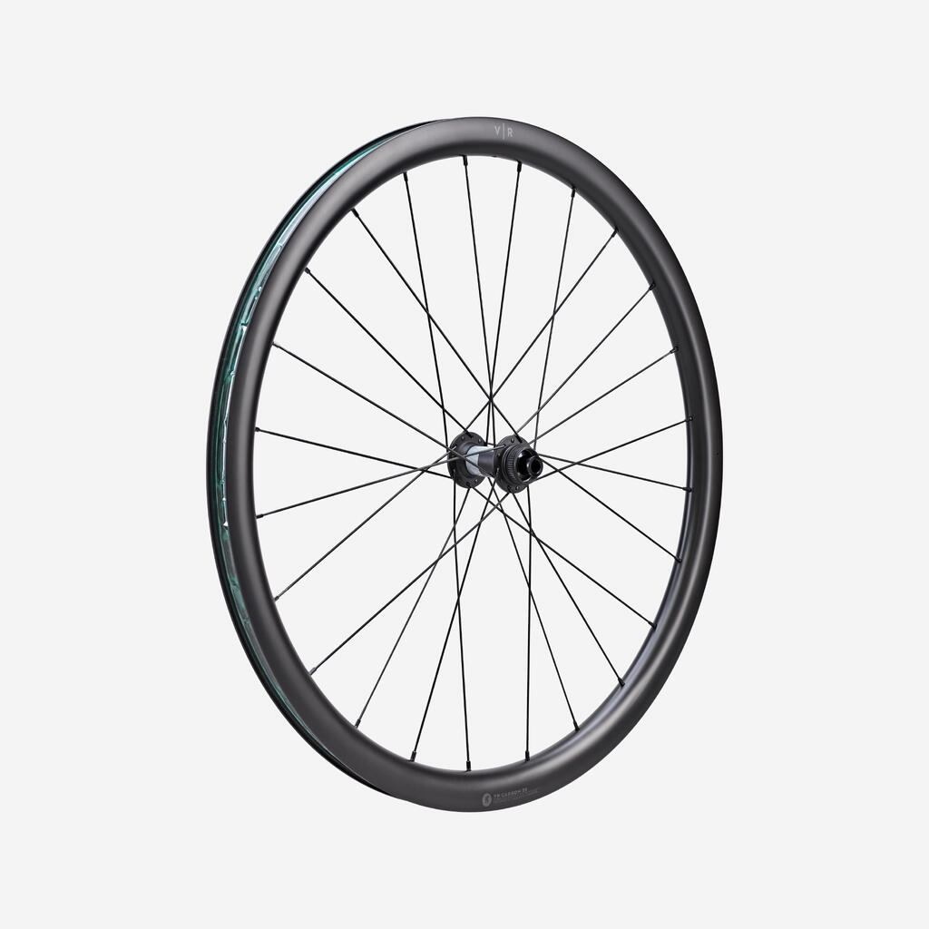 PAIRE DE ROUES CARBONE VR 35 TUBELESS A DISC COMPATIBLE SHIMANO HG
