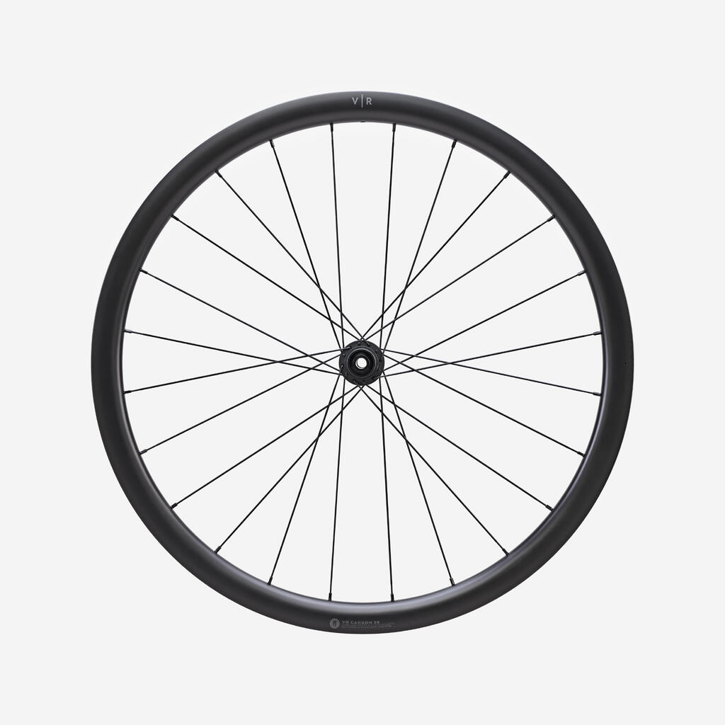 PAIRE DE ROUES CARBONE VR 35 TUBELESS A DISC COMPATIBLE SHIMANO HG