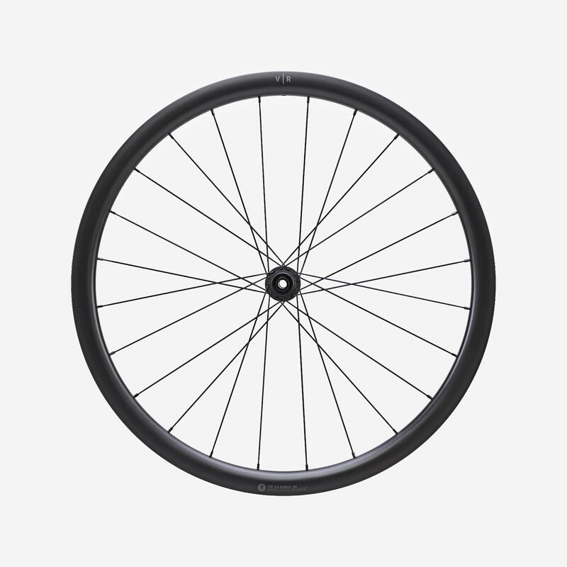 Pár karbonových kol VR 35 kompatibilní s Tubeless a kotoučovými brzdami Shimano