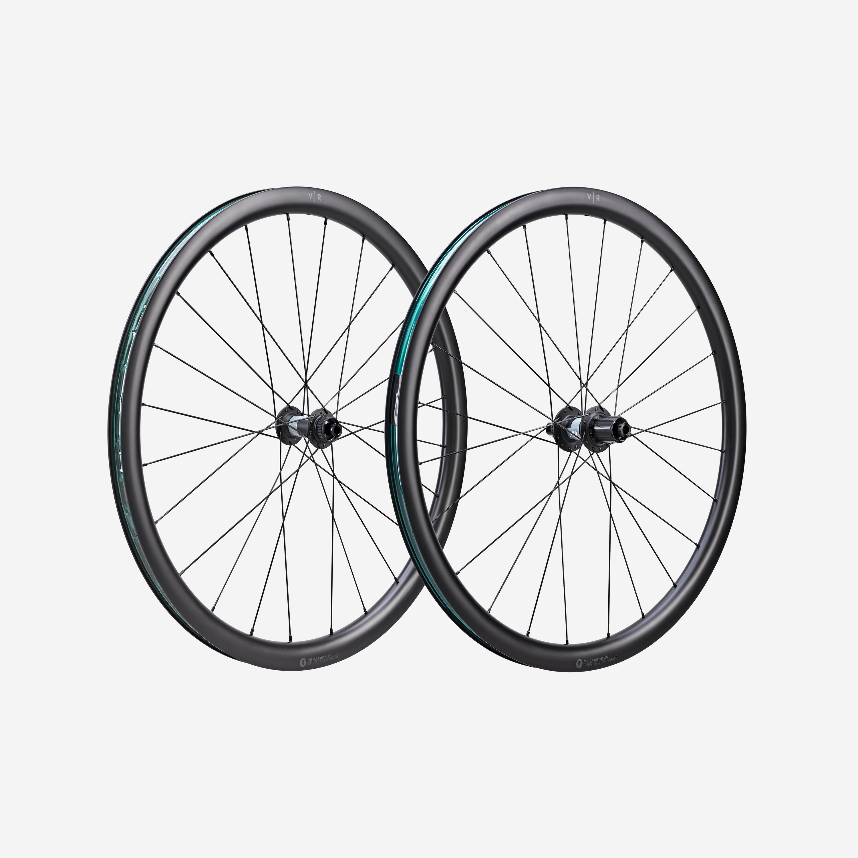 VAN RYSEL Laufradsatz Carbon Rennrad Gravel Van Rysel VR 35 SRAM XDR