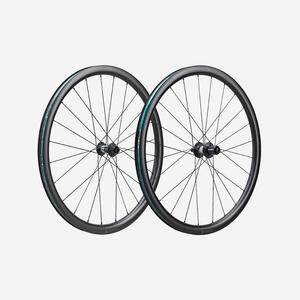 Ruedas bicicleta carbono carretera/gravel Van Rysel 35 compatible Shimano HG