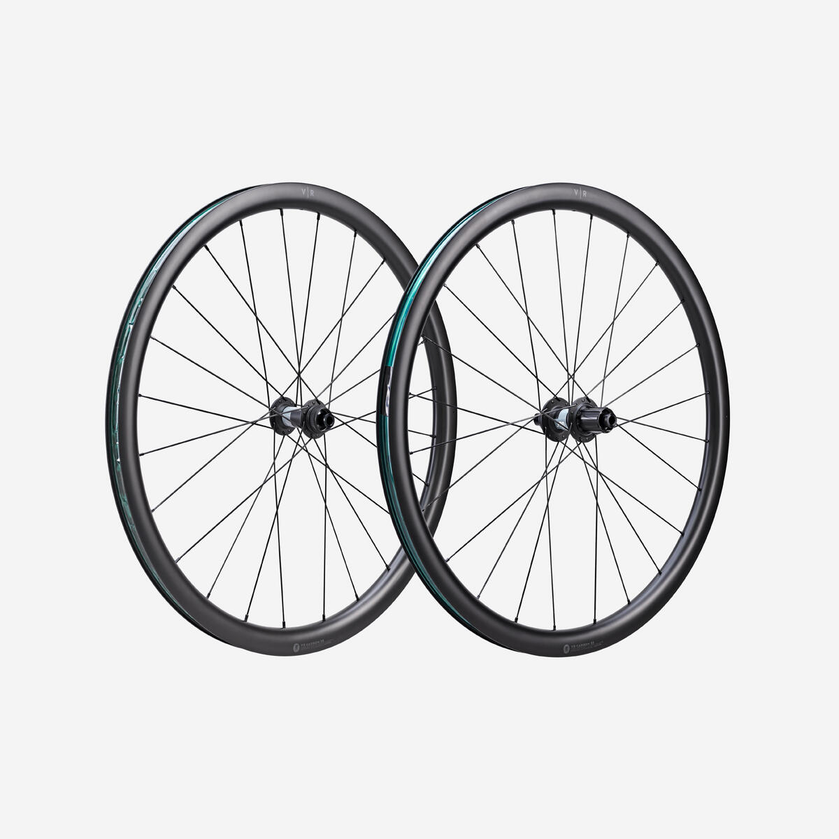 PAIRE DE ROUES CARBONE VR 35 TUBELESS A DISC COMPATIBLE SRAM XDR